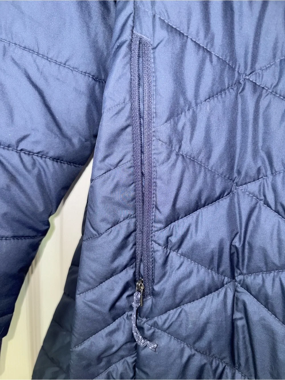 Columbia Navy Hooded Puffer Coat